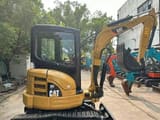 2020 Caterpillar 303CR mini excavator, side profile view