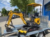 2026 Berger Kraus BK1000JSR mini excavator side view