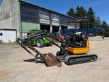 2021 Kato HD33V5 mini excavator, side view