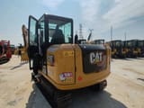 2022 Caterpillar 305.5 mini excavator rear view