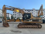 2016 Caterpillar 320BL crawler excavator, side view