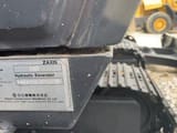 2023 Hitachi ZX60 mini excavator identification plate
