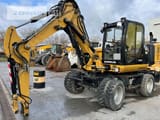 2018 Zeppelin ZM110 wheel excavator, front three-quarter view
