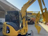 2022 Komatsu PC40MR mini excavator, side view