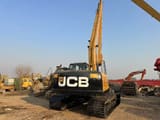 2019 JCB JS220LC crawler excavator, rear view