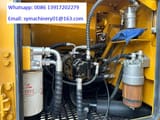 2023 Sany SY135C crawler excavator engine compartment detail