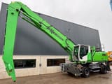 2018 Sennebogen 835E material handler, side view