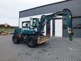 2015 Gallmac TG12 wheel excavator, side view