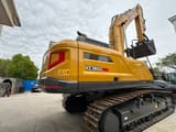 2026 XCMG XE 380 G PRO crawler excavator, rear three-quarter view