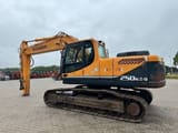 2011 Hyundai R250NLC-9 crawler excavator, side view