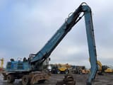 2015 Fuchs MHL350 material handler side view