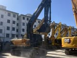 2023 Hyundai R220LS-9S crawler excavator, side profile view