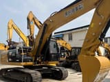 2020 Caterpillar 330D2L crawler excavator, side view