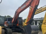 2020 Doosan DX225LC-9C crawler excavator, front three-quarter view