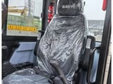 Interior view of 2026 Sany SY55C mini excavator cab
