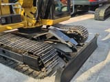 2022 Caterpillar 308E2 mini excavator, lower chassis and blade view