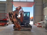 2015 Develon DX85R-7 mini excavator, front view