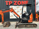 2017 Hitachi ZX26U-5 mini excavator, side profile view