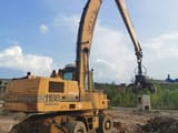 2001 CASE 1188 P wheel excavator, rear three-quarter view
