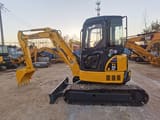 2021 Komatsu PC50MR mini excavator, side profile view