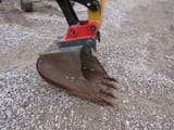 2023 Sany SY35U mini excavator bucket detail