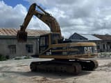 2020 Caterpillar 320BL crawler excavator, rear three-quarter view