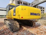 2017 Komatsu PC400-7 crawler excavator rear three-quarter view
