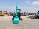 2019 Kobelco SK55SR mini excavator, front view