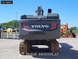 2018 Volvo EC380ENL crawler excavator, rear view