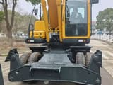 2024 Hyundai R210W-9 wheel excavator, front view