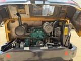 2022 Volvo EC55D mini excavator engine compartment view