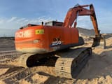2008 Hitachi Zaxis 250LC crawler excavator, rear three-quarter view
