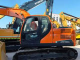 2022 Doosan DX140LC crawler excavator side view