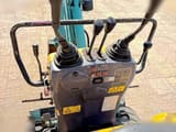 2014 Kubota U-008 mini excavator operator station view