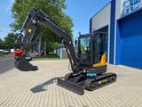 Berger Kraus BK4000KJS mini excavator, side view
