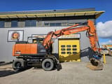 2019 Hitachi ZAXIS 170W wheel excavator side view