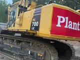 2020 Komatsu PC700 LC crawler excavator rear three-quarter view