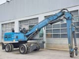 2016 Fuchs MHL320D material handler, side view
