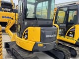 2020 Komatsu PC35MR mini excavator, rear three-quarter view