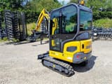 XCMG XE20E mini excavator, rear three-quarter view