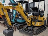 2026 XCMG SY17U mini excavator front three-quarter view