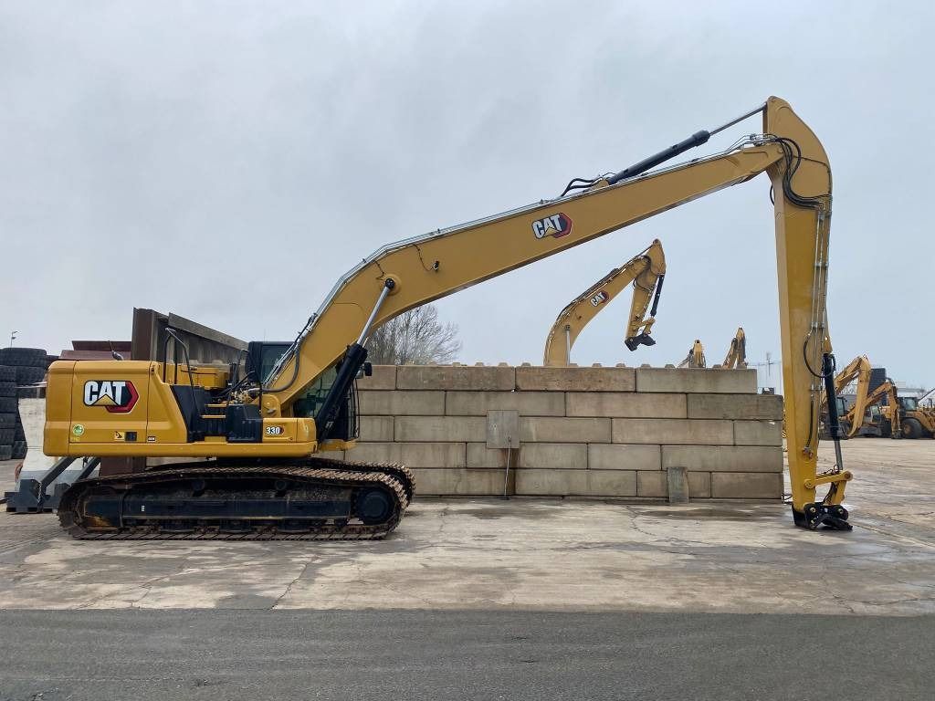 2024 Caterpillar 330 crawler excavator, side view