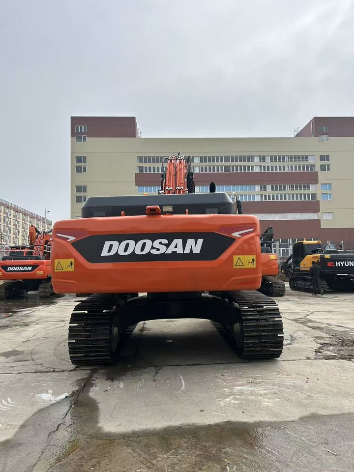 2023 Doosan DX340LC crawler excavator rear view 2023 Doosan DX340LC crawler excavator rear view