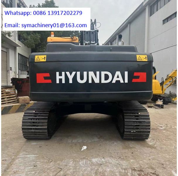 2024 Hyundai R220LC-9S crawler excavator rear view