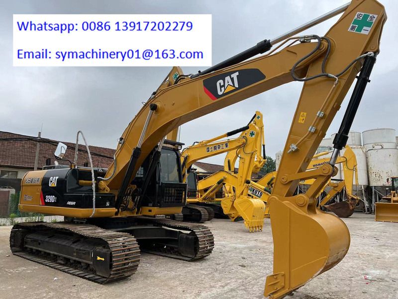 2023 Caterpillar 329D2 crawler excavator, side view 2023 Caterpillar 329D2 crawler excavator, side view