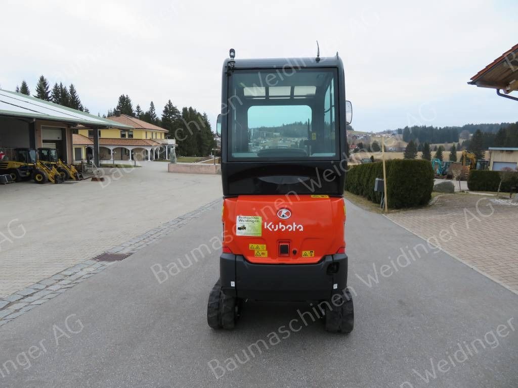 2022 Kubota KX016-4 mini excavator, front view
