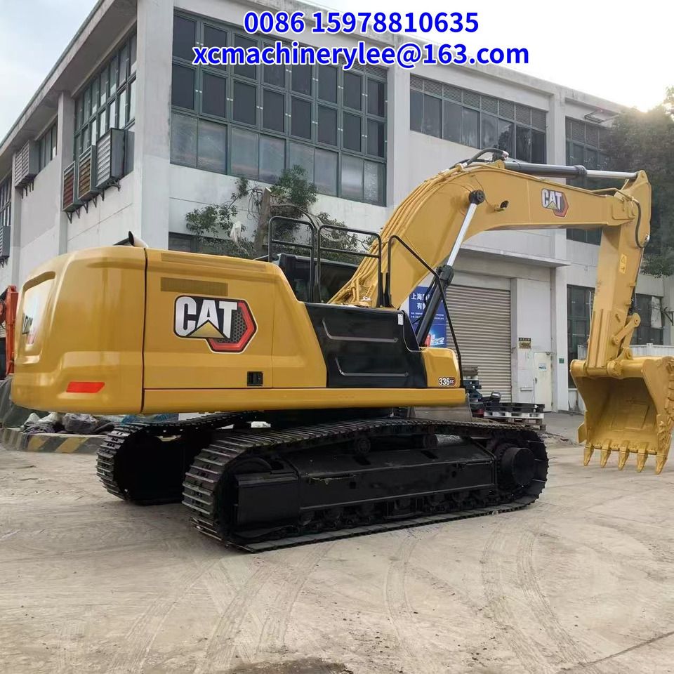 2024 Caterpillar 336GC crawler excavator, rear three-quarter view 2024 Caterpillar 336GC crawler excavator, rear three-quarter view