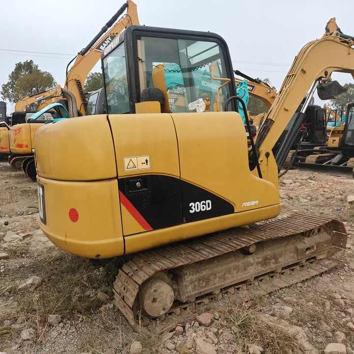 2011 Caterpillar 306D crawler excavator, rear three-quarter view 2011 Caterpillar 306D crawler excavator, rear three-quarter view