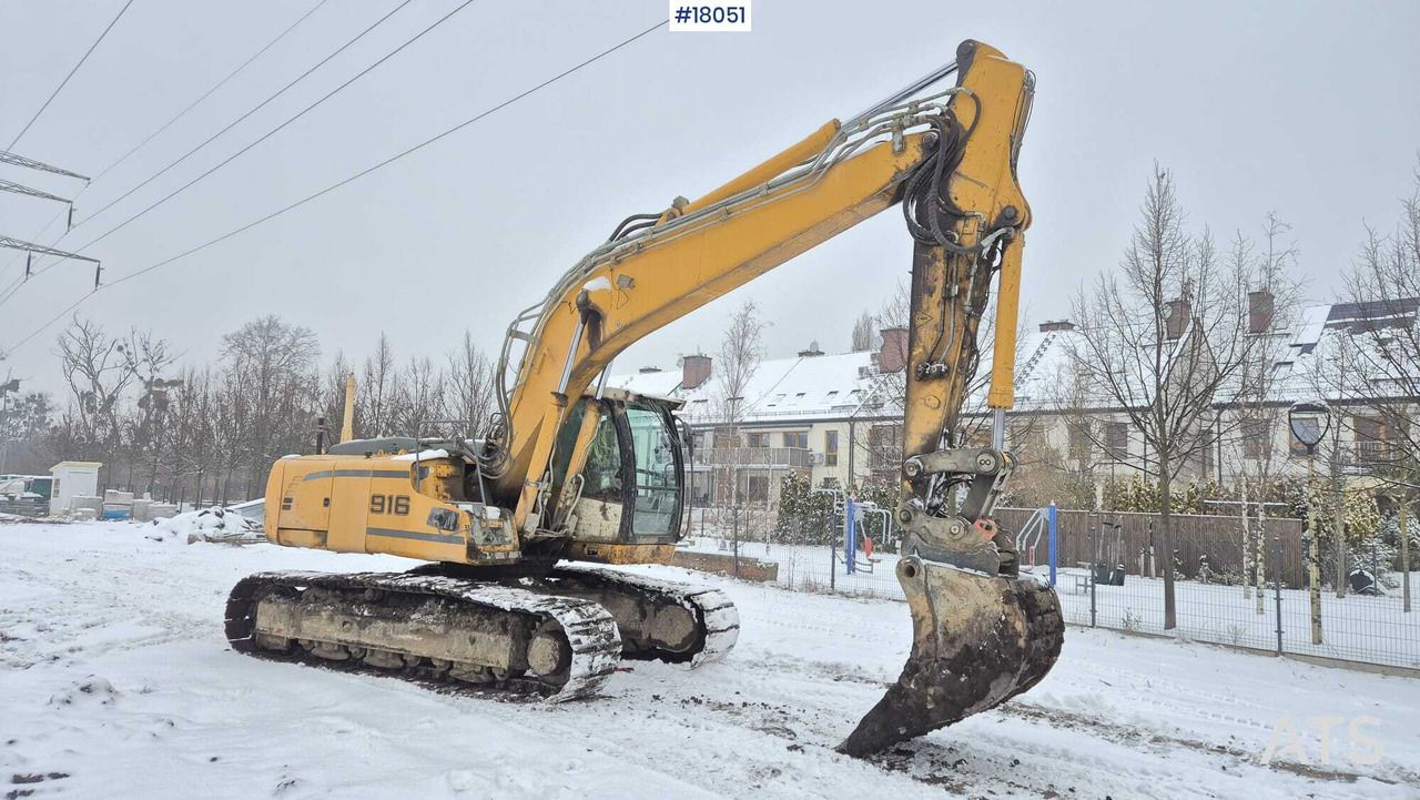 2011 Liebherr R916 LC LITRONIC crawler excavator, side view 2011 Liebherr R916 LC LITRONIC crawler excavator, side view