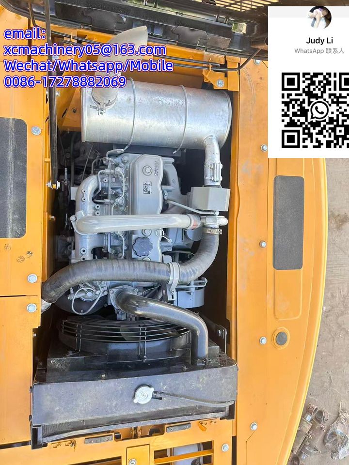 2023 Sany SY135 crawler excavator engine compartment view 2023 Sany SY135 crawler excavator engine compartment view